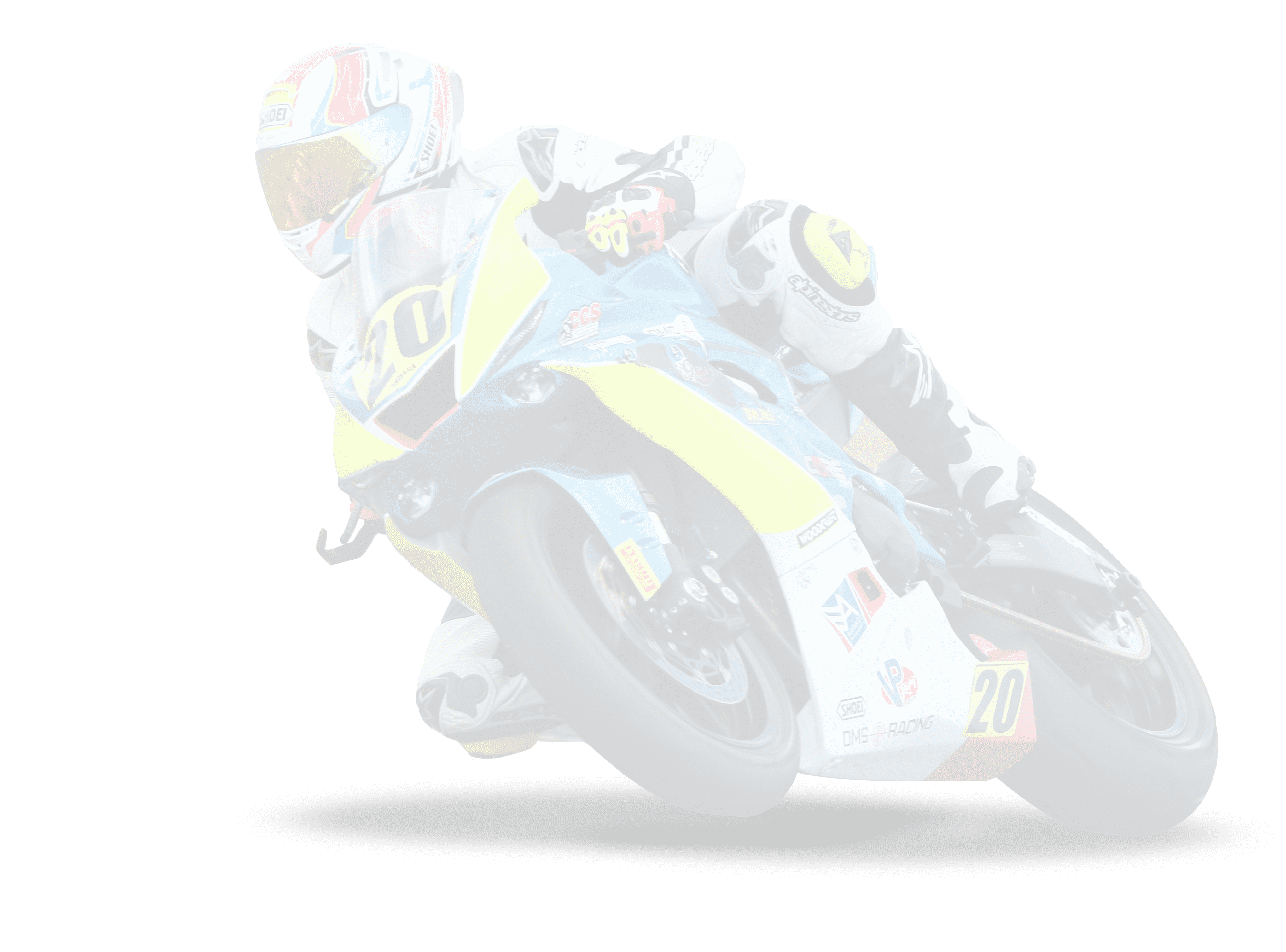 Peter strack racing on a motorcycle