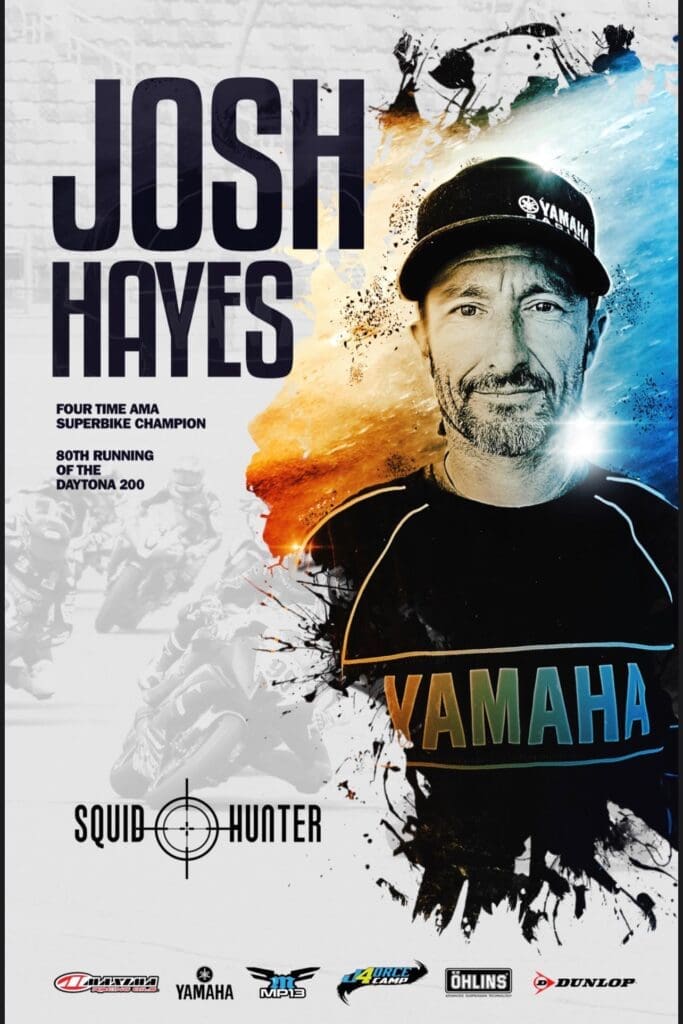 Josh Hayes commits to ride for Squid Hunter Racing in the Daytona 200