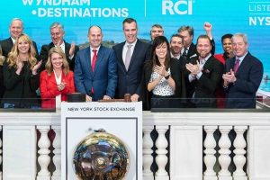 The New York Stock Exchange welcomes Wyndham Destinations (NYSE: WYND) and its RCI business in celebration of the company's first full year of operation. Michael Brown, President and CEO, Wyndham Destinations, joined by Betty Liu, Executive Vice Chairman, NYSE, rings The Opening Bell®.